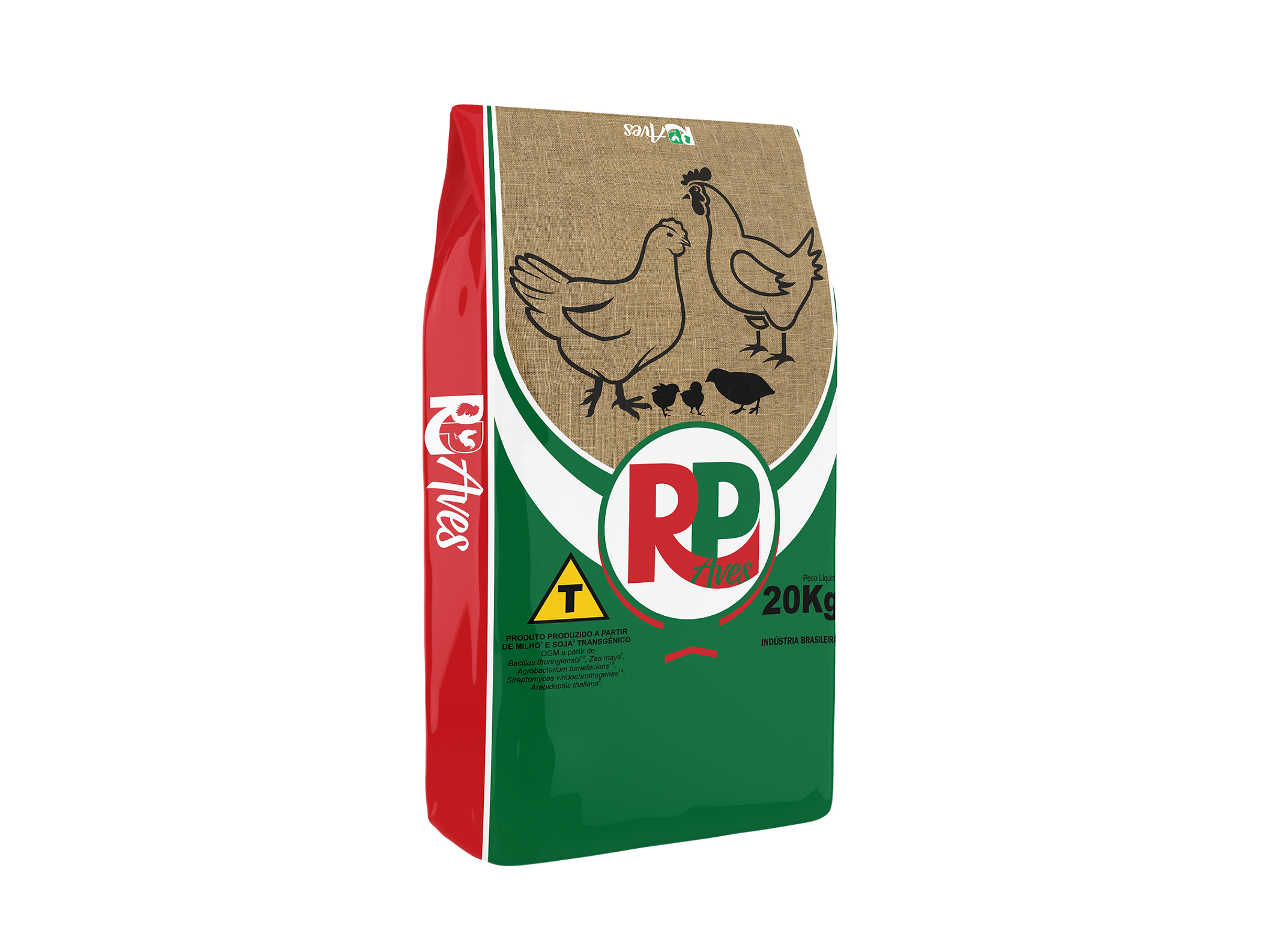 Mockup do produto RP AVES CRESCIMENTO F (20 KG)