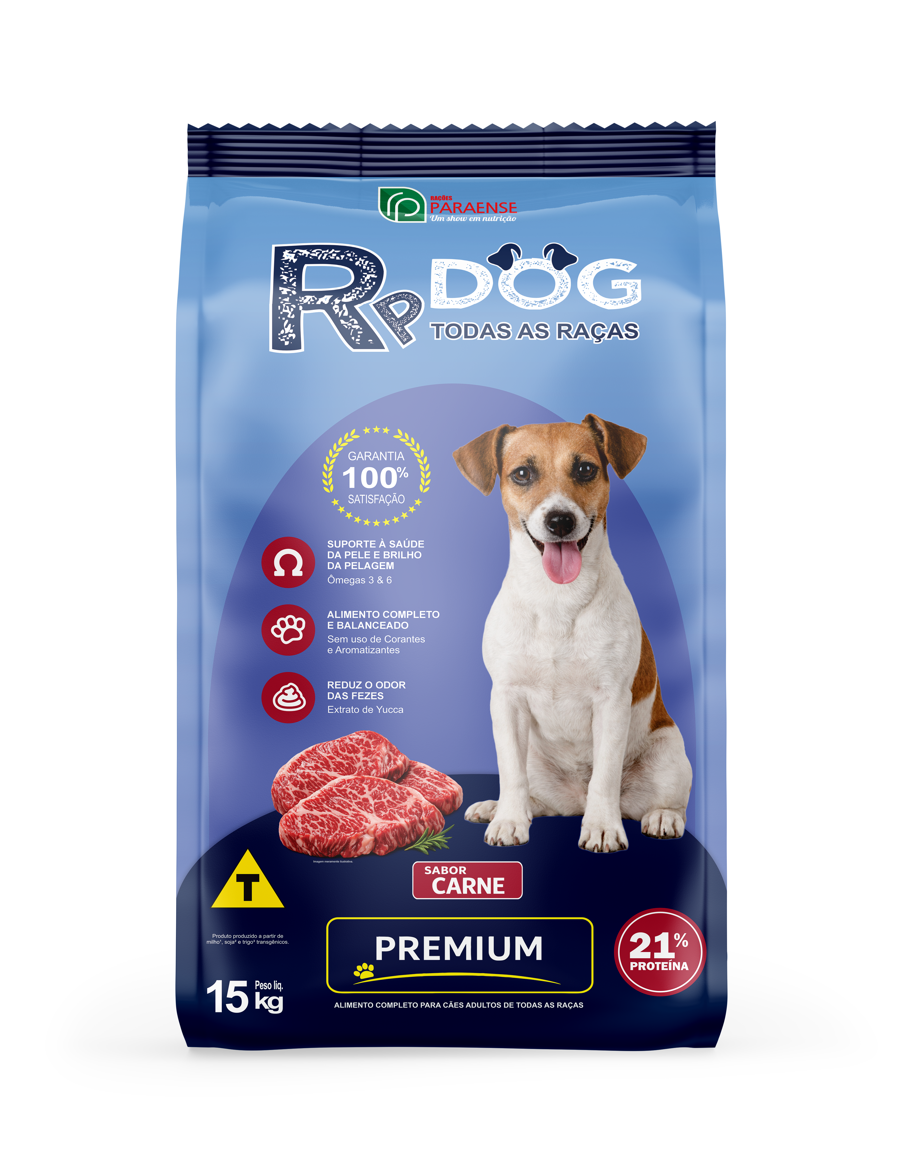 Mockup do produto RP DOG PREMIUM ADULTOS TODAS AS RAÇAS 25 KG