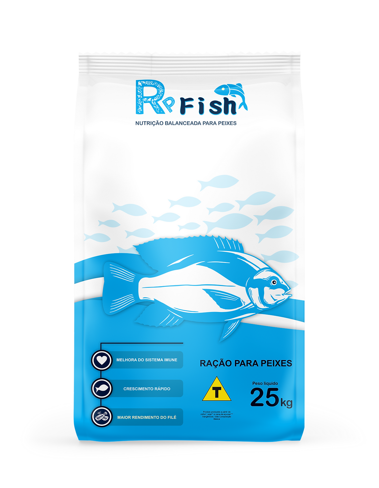 Mockup do produto RP FISH 28% 8 A 10 MM 25 KG
