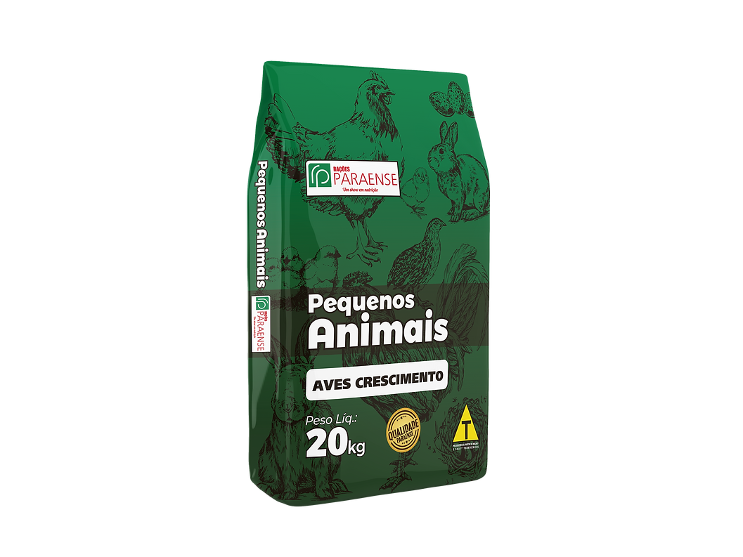 Mockup do produto RP QUINTAL AVES CRESCIMENTO T (40 KG)